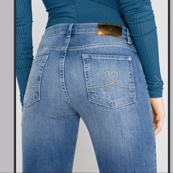 NWT Desigual Loane Jeans 24” - Picture 4 of 9